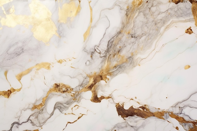 Marble gold foil texture