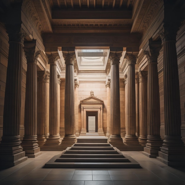 marble hallway