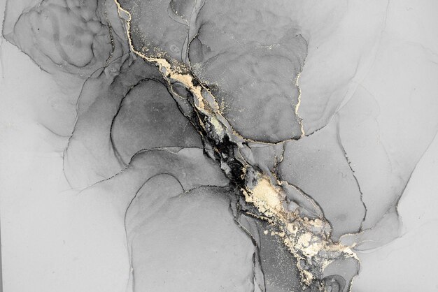 Фото Мраморная чернила абстрактное искусство из образцовой оригинальной живописи абстрактный фон