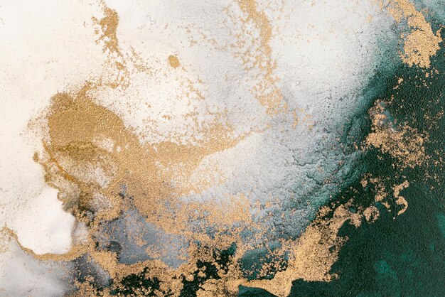 marble ink abstract art from exquisite original painting for abstract background painting was painted on high quality paper texture to create smooth marble background pattern of ombre alcohol ink