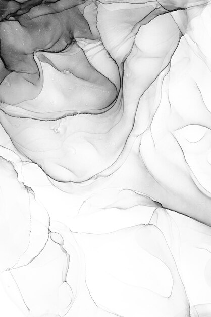 Foto inchiostro di marmo arte astratta da squisita pittura originale per sfondo astratto la pittura è stata dipinta su consistenza di carta di alta qualità per creare un modello di sfondo di marmo liscio di inchiostro ombre di alcol