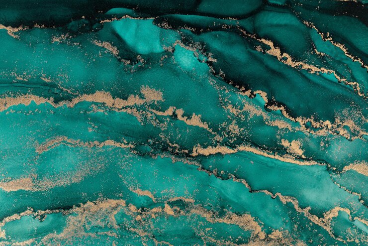 Photo marble ink abstract art from meticulous original painting abstract background