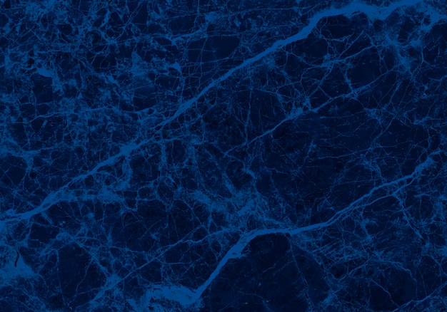 写真 大理石模様のテクスチャ背景ダークブルーの表面