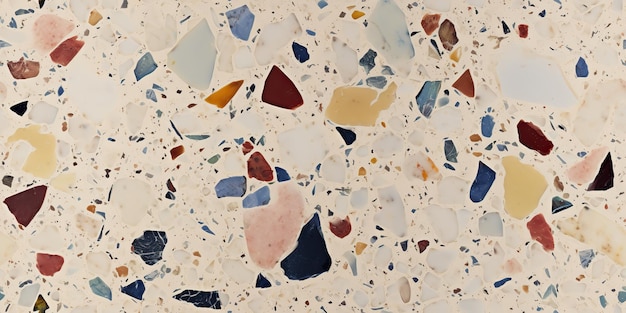 Marble rock geometric abstract stone texture with many colors in chaotic pattern decorative