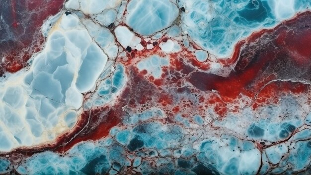 Foto pietra di marmo con pietra di sangue dettagli di colore cristallino sfondo astratto