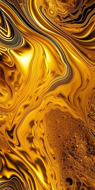 Marble Texture Background Liquid Flowing Art Splash Diy Fluid Colors Gold Black