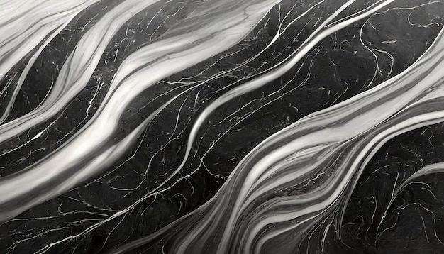 사진 대리석 텍스처 배경 색, 검은색 및 은색 이탈리아 대리석 슬래브 클로즈업 표면