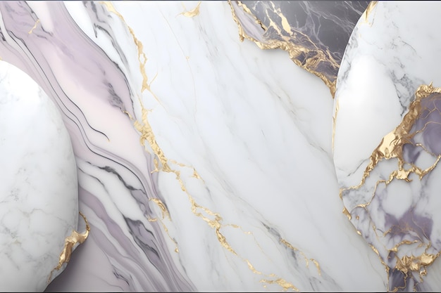 Marble texture background with a luxurious Generative AI