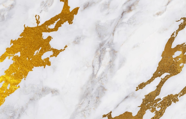 Marble texture, glowing gold vein. Acrylic coating. Contemporary art