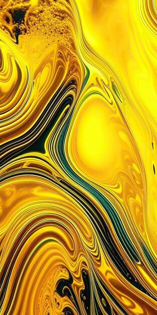 Marble texture liquid flowing art splash background diy fluid colors gold black