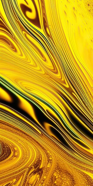 Marble texture liquid flowing art splash background diy fluid colors gold black