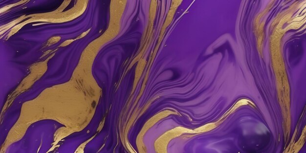 Marble texture liquid flowing background art splash diy fluid colors gold black