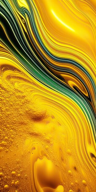 Marble texture liquid flowing background art splash diy fluid colors gold black