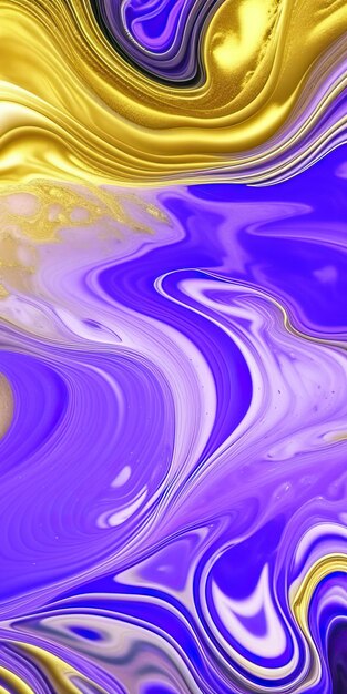 Marble texture liquid flowing background art splash diy fluid colors gold black