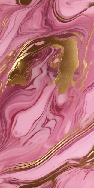 Marble Texture Liquid Marbiling Flowing Background Art Splash Diy Fluid Colors Gold Black