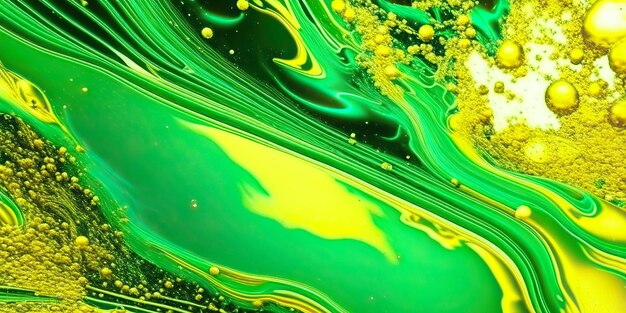 Foto texture di marmo liquid marbiling flowing art di sfondo splash diy fluid colori oro nero