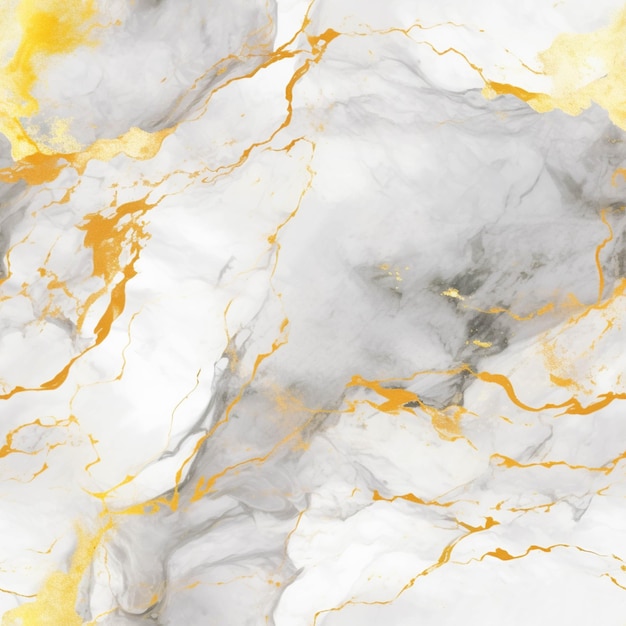 Photo marble texture with gold and white colors generative ai
