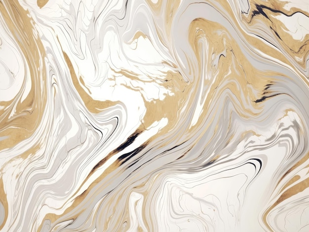 A marble texture with gold and white paint.