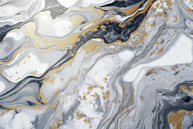 Photo marble wallpaper that is black and gold