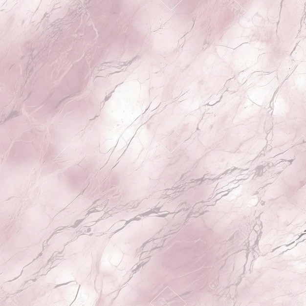 Photo marble wallpaper with a pink hue and a white background generative ai