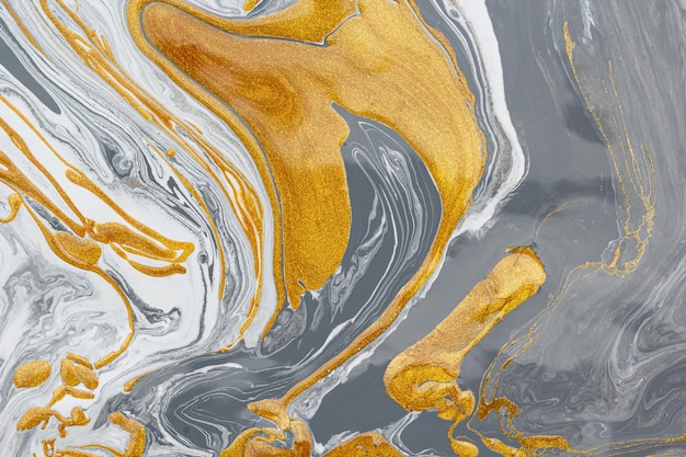 Marble with golden texture background