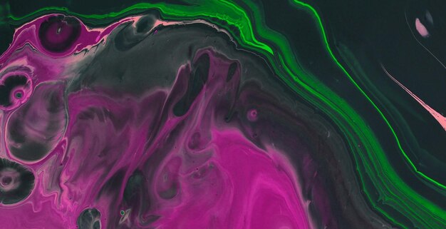 Photo marbled marvels a visual delight of texture and color in liquid art