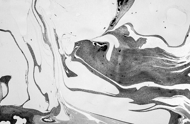 Photo marbling art