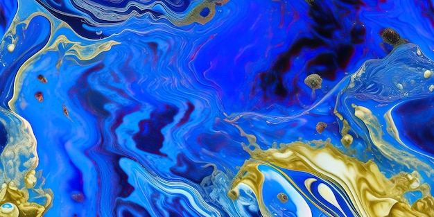 Marbling texture liquid marble flowing background art splash diy fluid colors gold black