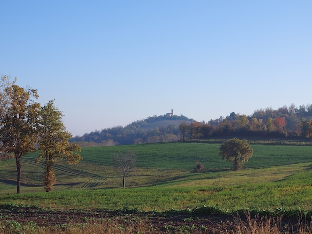 Marcorengo hills panorama