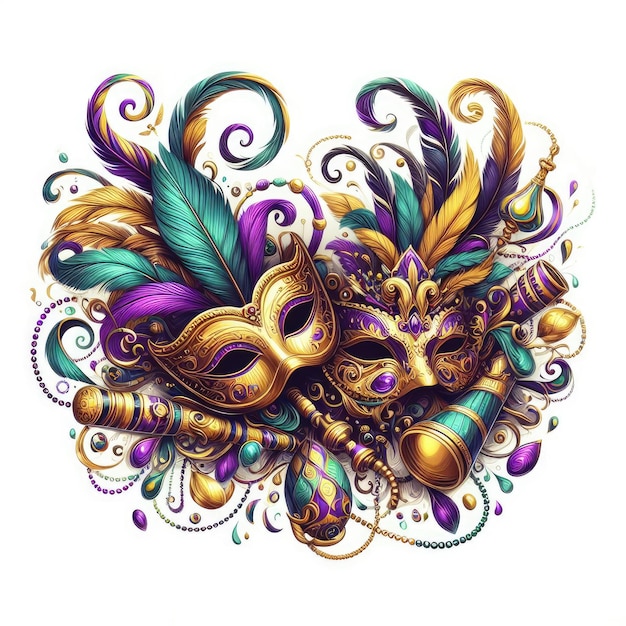 Mardi Gras Carnival Design