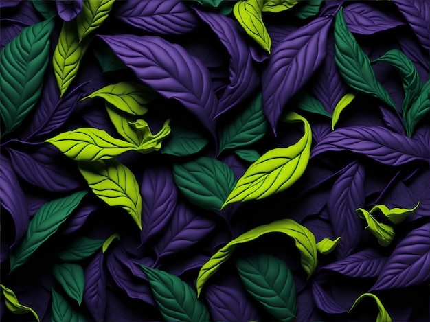 Mardi gras colors background wallpaper in yellowvioletgreen colors Ai Generated