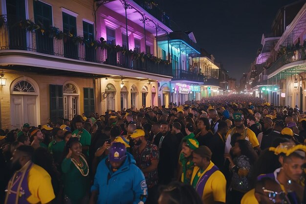 マーディ・グラ・パレード - ニューオーリンズの街を巡る狂ったカーニバル