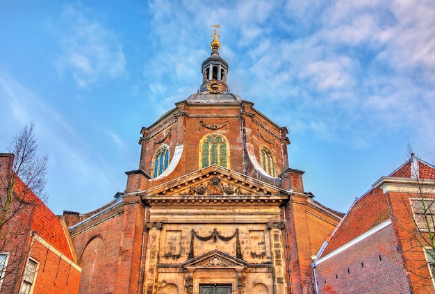 Foto marekerk een protestantse kerk in leiden zuid-holland nederland
