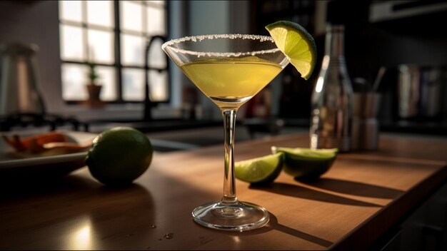 Photo margarita delicious coctail