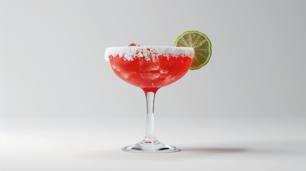 Margarita on isolated White background