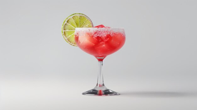 Margarita on isolated White background