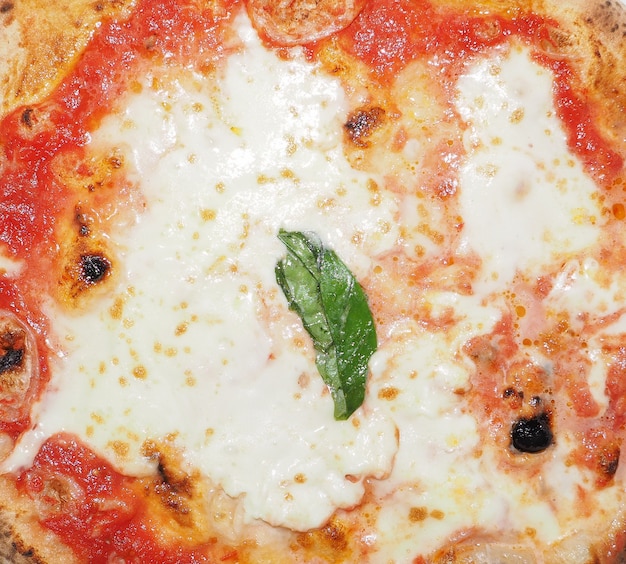 Margherita pizza food