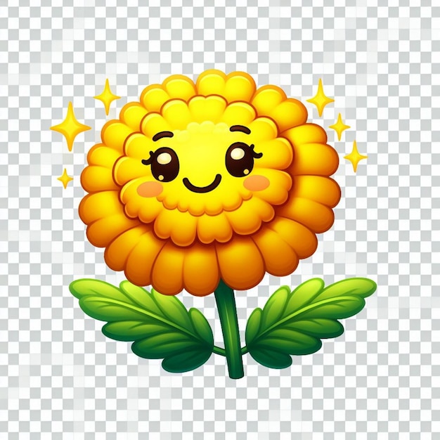 Marigold flower illustration