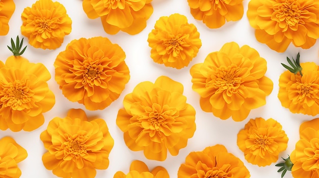 Marigold flower pattern background flower background texture