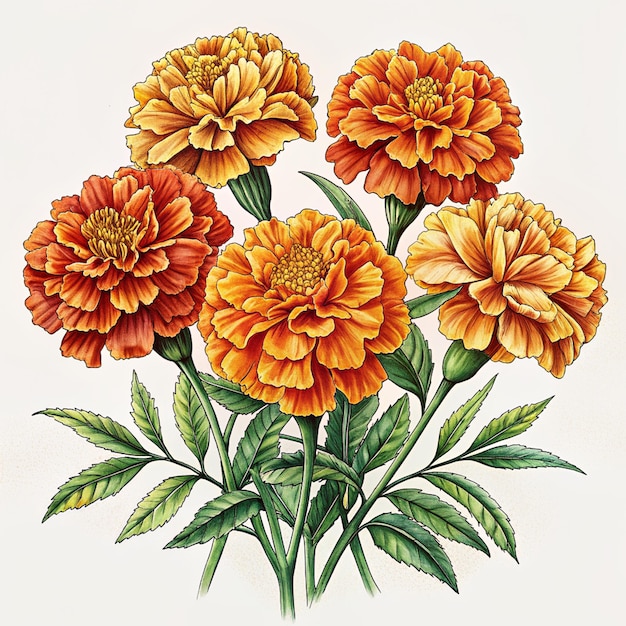 Marigold flowers