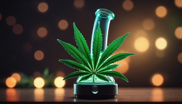 Marijuana Bong 3D Icon