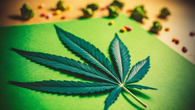 Фон листьев марихуаны