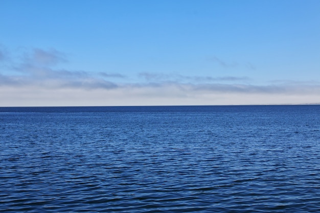 The marina in Monterey city, West coast, United States