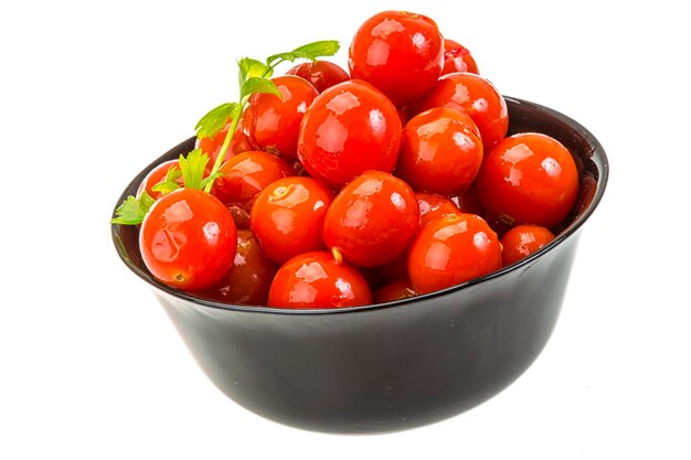 Marinated cherry tomato