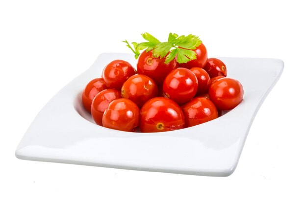 Marinated cherry tomato