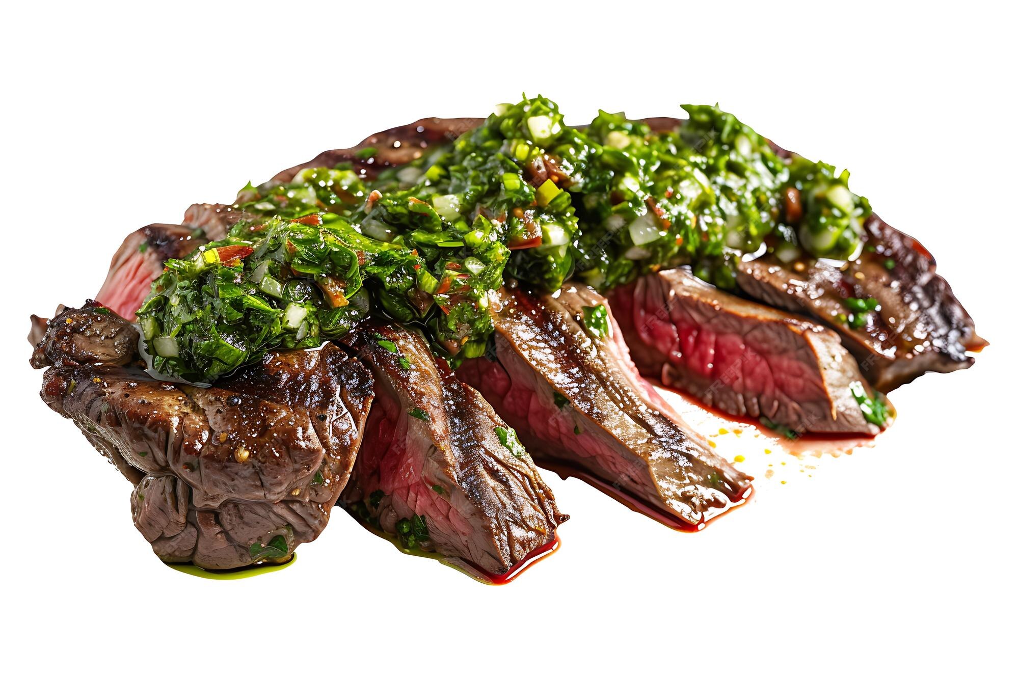 premium-photo-marinated-tri-tip-steak-with-chimichurri-sauce