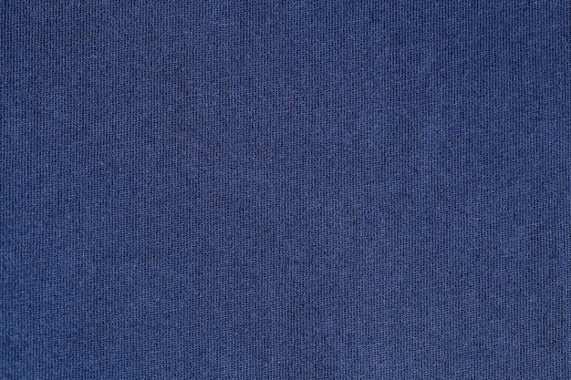 Marineblauwe stof doek polyester textuur achtergrond.