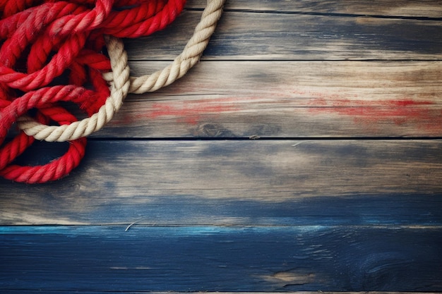 Maritime Charm Nautical Rope Background