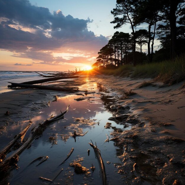 Maritime Magic Beach Landscape Photo