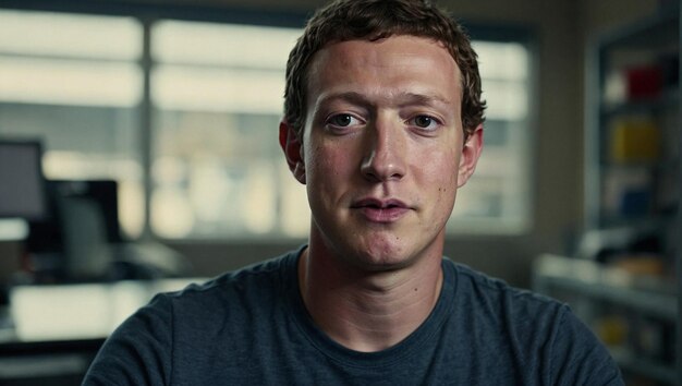 Photo mark zuckerberg the founder of facebook